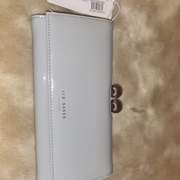 Ted Baker London Patent Leather Bobble Wallet - Picture 11 of 11